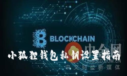 小狐狸钱包私钥设置指南